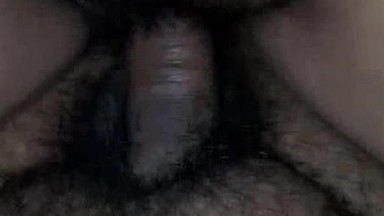 Hairy cunt riding