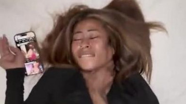 nutted on her face while sucking balls