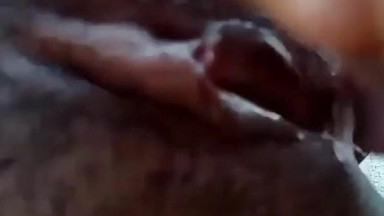 Eating fresh cake