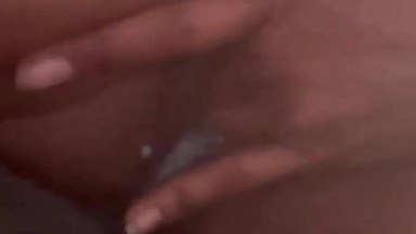 Cum all over pussy