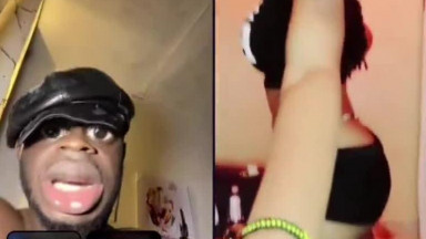 shaking ass live on tik tok