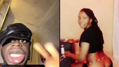 shaking ass live on tik tok
