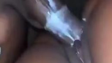 Big dick poud her pussy cream