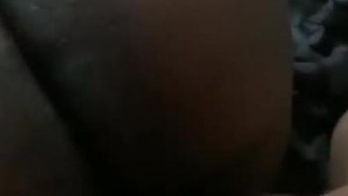 Beautiful Black Queens   KFC Cashier getting her fix before work